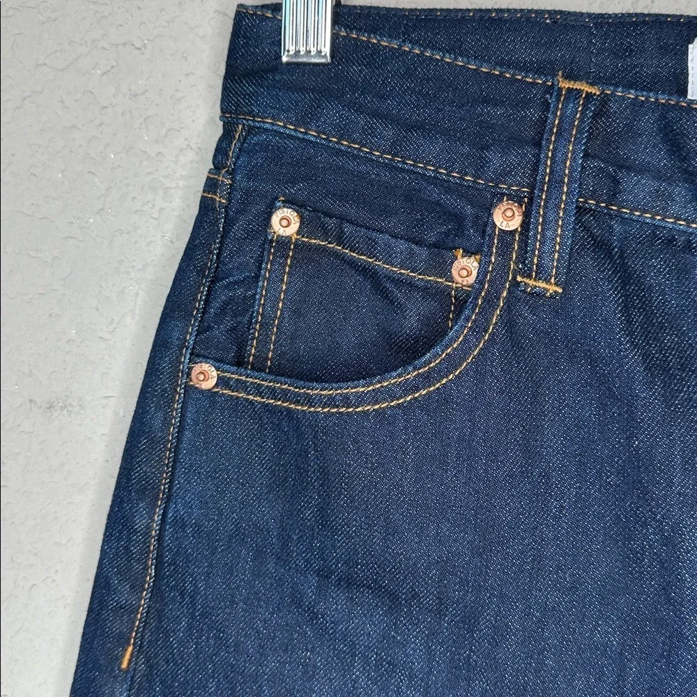 Pistola Women's Ryder High‎ Rise Cuffed Jeans in Countdown Dark Denim Blue 25P